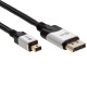 Кабель-переходник Mini DisplayPort M -> Display Port M 1.4V 3м VCOM <CG685-3M> VCOM CG685-3M