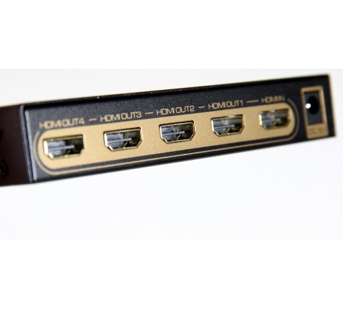 VCOM DD424 Разветвитель HDMI Spliitter 1=>4 2.0v. VCOM DD424 Разветвитель HDMI Spliitter 1=>4 2.0v.