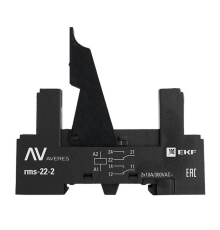 Разъем для реле РM slim 22/2 AVERES EKF rms-22-2
