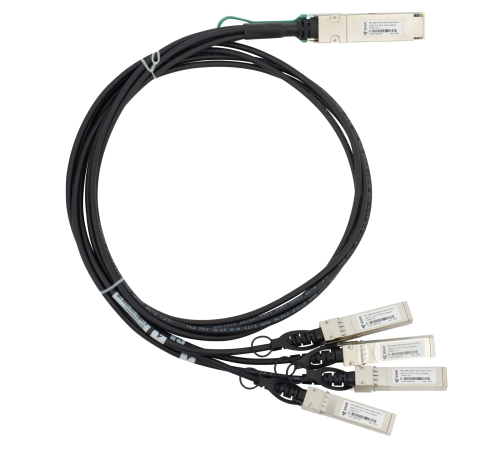 Модуль 40G QSFP-40G->4xSFP+ DAC,  дальность до 1м