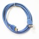 Кабель удлинительный USB3.0 Am-Af 1,8m VCOM (VUS7065-1.8M) VCOM USB 3.2 Type-AM - USB 2.0 Type-AF 1.8м (VUS7065-1.8M)