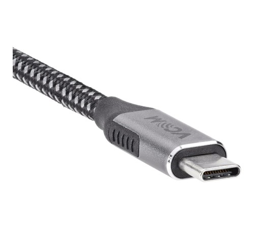Кабель USB3.2 Gen2X2, CM->CM, 20Gbs, 100WT, 4KX60Hz, All shell, 1.8m VCOM <CU420M-1.8M> Кабель VCOM USB 3.1 Type-C M/USB 3.1 Type-C M (CU420M-1.8M) Кабель USB3.2 Gen2X2, CM->CM, 20Gbs, 100WT, 4KX60Hz, All shell, 1.8m VCOM <CU420M-1.8M> Кабель VCOM USB 3.1 Type-C M/USB 3.1 Type-C M (CU420M-1.8M)