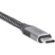 Кабель USB3.2 Gen2X2, CM->CM, 20Gbs, 100WT, 4KX60Hz, All shell, 1.8m VCOM <CU420M-1.8M> Кабель VCOM USB 3.1 Type-C M/USB 3.1 Type-C M (CU420M-1.8M)