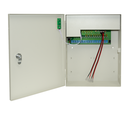 Многоканальный источник питания SNR-PS-C1230-D17U, 16x1.56А+ 1x5А, 12В DC, 30A, АКБ 2х9Ач (без АКБ в комплекте)