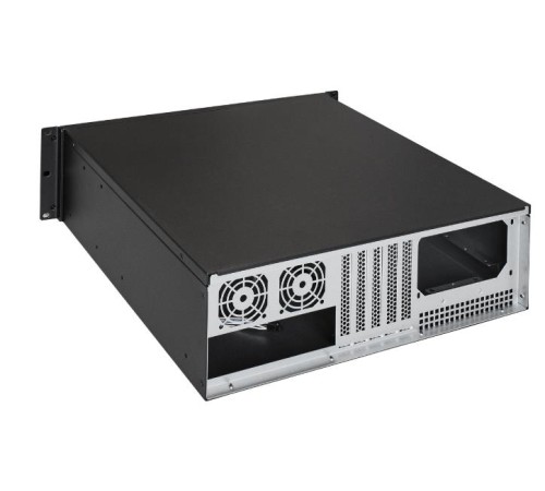 Exegate EX264270RUS Серверный корпус Exegate Pro 3U390-08 <RM 19",  высота 3U, глубина 390, без БП, USB>
