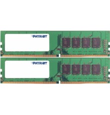 Модуль памяти PATRIOT Signature Line DDR4 Общий объём памяти 16Гб Module capacity 8Гб Количество 2 2666 МГц Множитель частоты шины 19 1.2 В PSD416G2666K