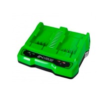 Greenworks Зарядное устройство для 2-х аккумуляторов Greenworks G24X2UC2, 24V [2931907]