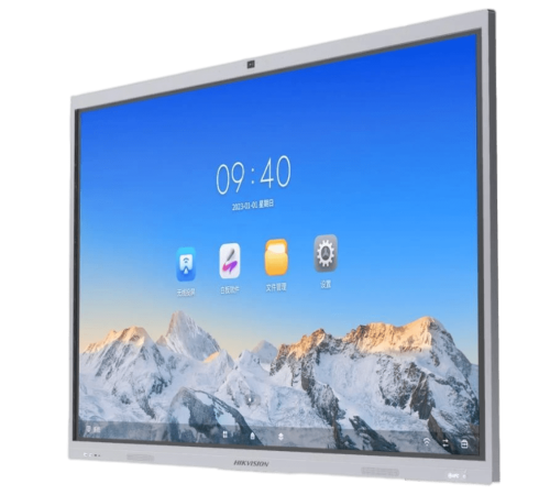 Интерактивная ЖК панель 75", 4K, 45 касаний, Android 11.0, камера 8 MP, 8 микрофонов, memory 8GB, build-in 12GB storage, Type-C*2, HDMI input *3, VGA input *1, DP input *1, HDMI output*1, Dual wifi, Buletooth 5.1 Hikvision DS-D5C75RB/B Интерактивная ЖК панель 75", 4K, 45 касаний, Android 11.0, камера 8 MP, 8 микрофонов, memory 8GB, build-in 12GB storage, Type-C*2, HDMI input *3, VGA input *1, DP input *1, HDMI output*1, Dual wifi, Buletooth 5.1 Hikvision DS-D5C75RB/B