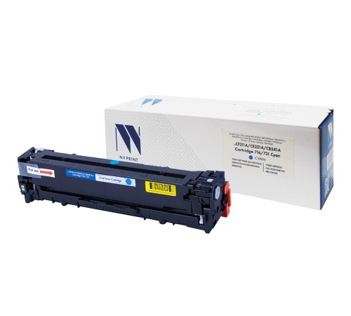 NVPrint CF211A/CE321A/CB541A/Canon 716/731 Картридж для HP LaserJet Color Pro M251n/nw/M276n/nw/CP1525n/nw/CM1415fn/fnw/CP1215/CM1312/nfi/ Canon i-SENSYS LBP5050n/MF8030Cn/ LBP-7100 (1600K) Cyan