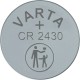 Батарейка Varta ELECTRONICS CR2430 BL1 Lithium 3V (6430) (1/10/100) Varta PRIMARY LITHIUM CR2430 (06430101401)
