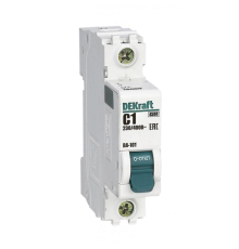 Выключатель автоматический модульный 1п C 1А 4.5кА ВА-101 DEKraft 11049DEK
