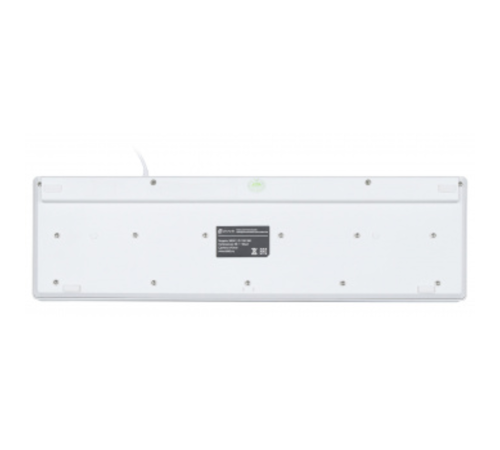 Клавиатура Oklick 500M белый USB slim Multimedia  [1061586]