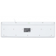Клавиатура Oklick 500M белый USB slim Multimedia  [1061586]