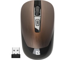 Мышка USB OPTICAL WRL MM-995 BRONZE 52992 WAVE DEFENDER
