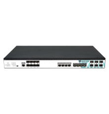 OLT BDCOM P3600-08E-2AC с 8 портами GEPON (SFP), 4GE, 4 SFP,  6 SFP+, 2*AC