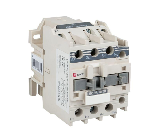 Контактор КМЭ 32А кат. 220В AC 1НО EKF ctr-s-32-220 Контактор КМЭ 32А кат. 220В AC 1НО EKF ctr-s-32-220