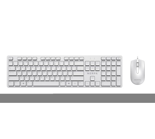 Комплект клавиатура+мышь Foxline NRP-MK150-W-WHT Комплект клавиатура+мышь Foxline NRP-MK150-W-WHT