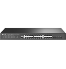 TP-Link SG3428X-M2 Управляемый коммутатор JetStream уровня 2+ с 24 портами 2,5 Гбит/с и 4 портами SFP+ 10 Гбит/с