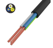 Провод ПВС 3x0.75 Ч (уп.50м) Rexant 01-8043-50