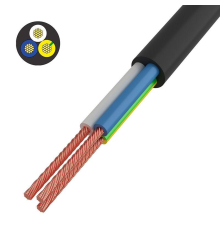 Провод ПВС 3x0.75 Ч (уп.10м) Rexant 01-8043-10