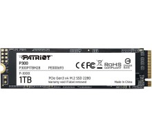 SSD жесткий диск M.2 2280 1TB P300 P300P1TBM28 PATRIOT