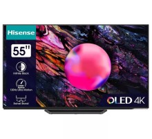 Телевизор HISENSE 55" OLED/4K/Hotel/UHD 3840x2160 TV Bluetooth Wi-Fi Direct VIDAA черный 55A85K
