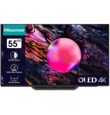 Телевизор HISENSE 55" OLED/4K/Hotel/UHD 3840x2160 TV Bluetooth Wi-Fi Direct VIDAA черный 55A85K