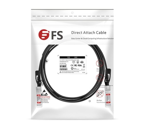 Твинаксиальный медный кабель FS SFP 10G-PC02 (SFP-10G-PC02)