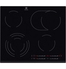 Электрическая варочная панель Electrolux EHF6547FXK,  черный