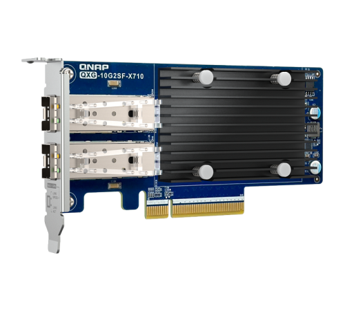 Сетевая карта QNAP QXG-10G2SF-X710 Сетевая карта QNAP QXG-10G2SF-X710