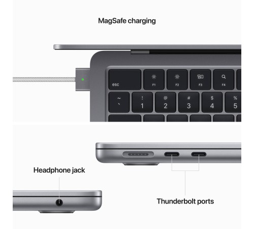Ноутбук Apple Apple MacBook Air (M2, 2022 г.) Клавиатура английская (MLXW3LL/A) Ноутбук Apple Apple MacBook Air (M2, 2022 г.) Клавиатура английская (MLXW3LL/A)