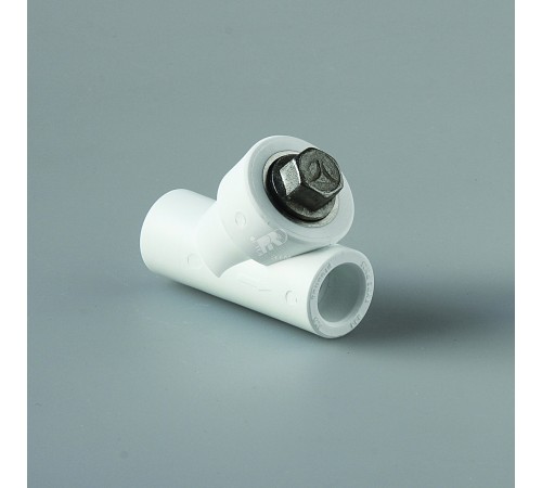 Фильтр вн. - вн. 25 полипропиленовый PPR белый