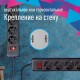 Сетевой фильтр ПВС КОСМОС  3х0.75 черный 1.8м с выключателем