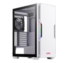 STARKER WHITE (STARKER-WHCWW) (Midi-Tower, белый, TG, 120mm ARGB fan + 120mm fan)