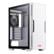 STARKER WHITE (STARKER-WHCWW) (Midi-Tower, белый, TG, 120mm ARGB fan + 120mm fan)