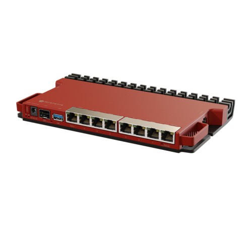 MikroTik L009UiGS-RM Маршрутизатор, 8*1Gbit, 1*SFP 2.5Gbit