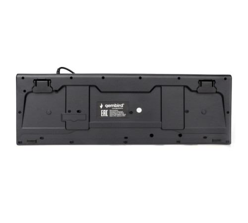 Клавиатура Gembird KB-8354U-BL { USB, черный, 104 клавиши, кабель 1,45м }