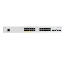 Catalyst 1000 24x 10/100/1000 RJ-45 PoE+, 4x 1Gb SFP uplinks, PoE+ 370W, C1000-24FP-4G-L