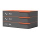Набор ручного инструмента "Home Series Gray" Deli H1001-ADE  15 предметов