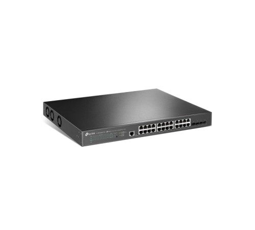 TP-Link TL-SG3428XPP-M2 Управляемый коммутатор JetStream уровня 2+ с 24 портами 2,5 Гбит/с (8 портов PoE++, 16 портов PoE+) и 4 портами SFP+ 10 Гбит/с