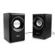 Акустич. система 2.0 Gembird SPK-204 {МДФ, черный ,2х3  Вт,USB-питание}