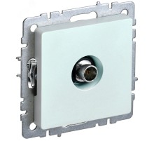 IEK BR-A10-O-K36 BRITE Роз. TV оконечная РТВ11-0-БрЖ жемч.