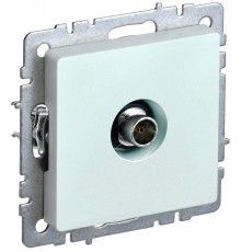 IEK BR-A10-O-K36 BRITE Роз. TV оконечная РТВ11-0-БрЖ жемч.