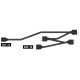 Кабель-разветвитель 1/4 ID-COOLING FS-04 ARGB (5V, 3 pin) Retail