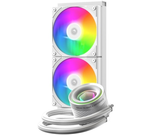Система жидкостного охлаждения для процессора ID-Cooling FX240 INF Pink