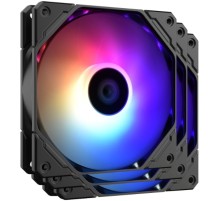 Вентилятор для корпуса ID-COOLING TF-12025-PRO-ARGB TRIO (3 pcs, 120mm, 1800rpm, 82,5 CFM, 35.2 дБ, PWM 4-pin, ARGB, white) (TF-12025-PRO-ARGB TRIO)
