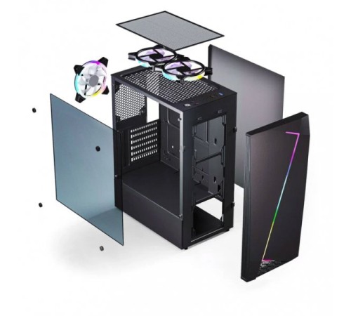 Компьютерный корпус ABR GQ-8 (8025) (USB3.0X1 + USB2.0 X2+audio) Компьютерный корпус ABR GQ-8 (8025) (USB3.0X1 + USB2.0 X2+audio)