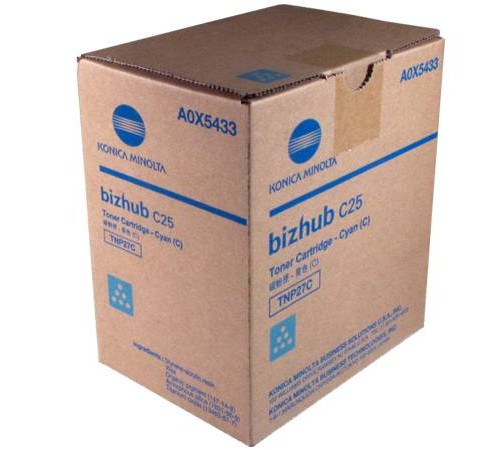 Тонер Konica-Minolta bizhub C25 синий TNP-27C A0X5453
