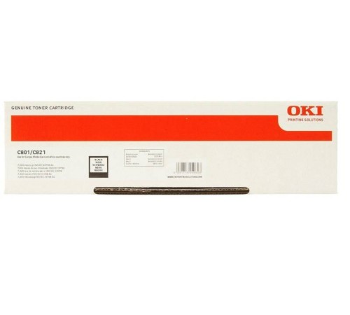 Тонер-картридж Oki C801/821 7К (black) Тонер-картридж Oki C801/821 7К (black)
