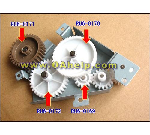 Узел привода термоузла (колебательный узел) HP LJ P4014/P4015/P4515/M4555 (RC2-2432/RC2-2423) OEM